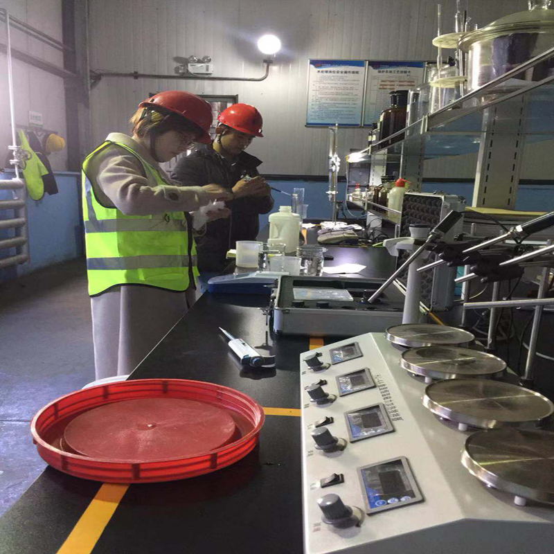 拉薩某環(huán)保廠反滲透阻垢劑使用現場